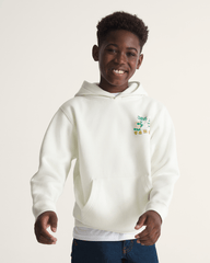 Kids Lazy Daze Pullover Sweatshirt in Marshmallow White | Vans outlet