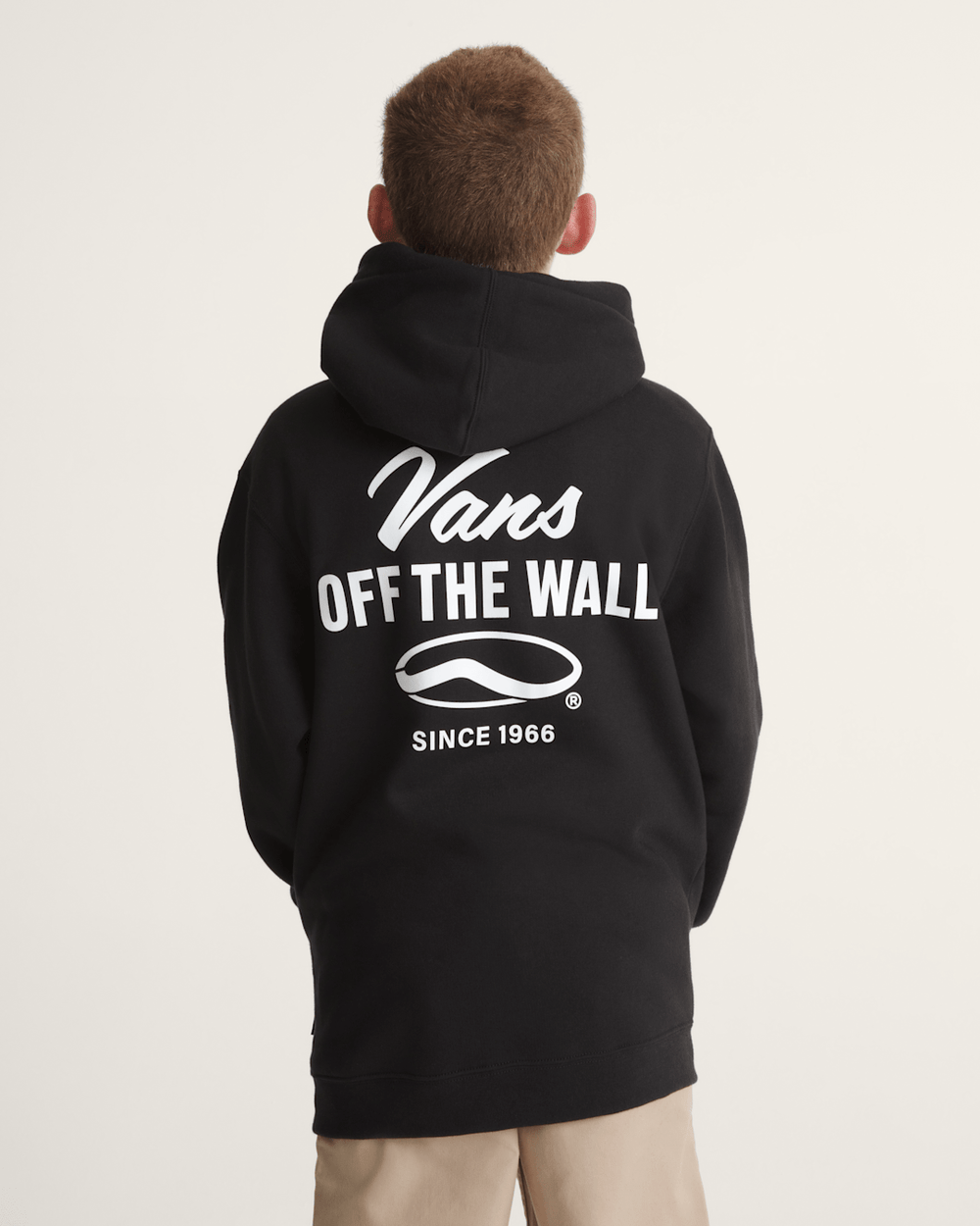 Kids Vans Repair Shop Pullover Hoodie in Black | Vans near me