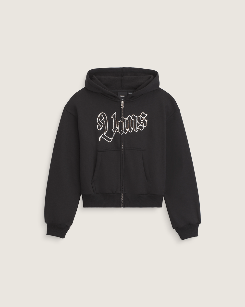 Kids Shining Zip Hoodie in Black | Vans online