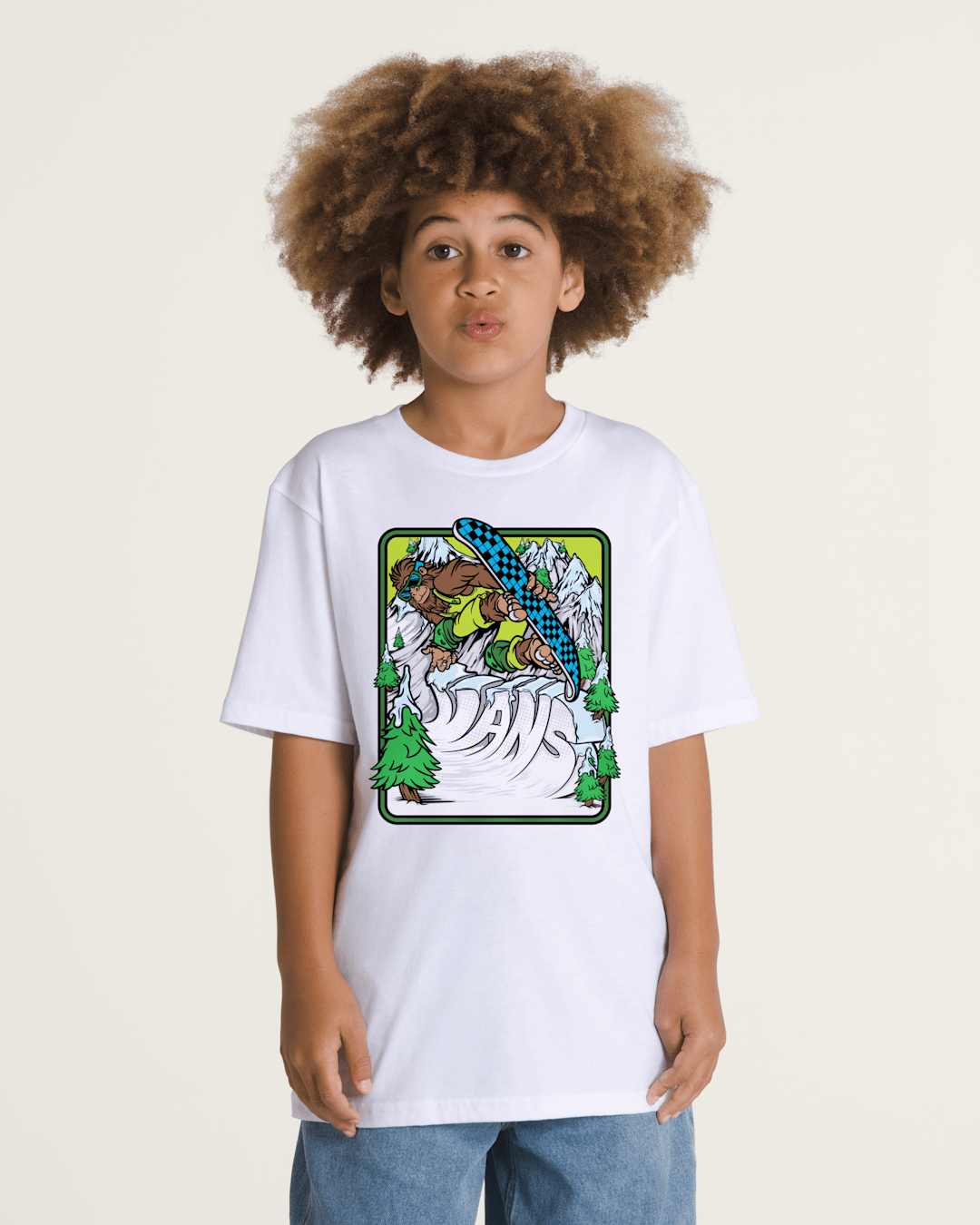 Kids Tail Grabin Good Time T-Shirt in White | Vans near me