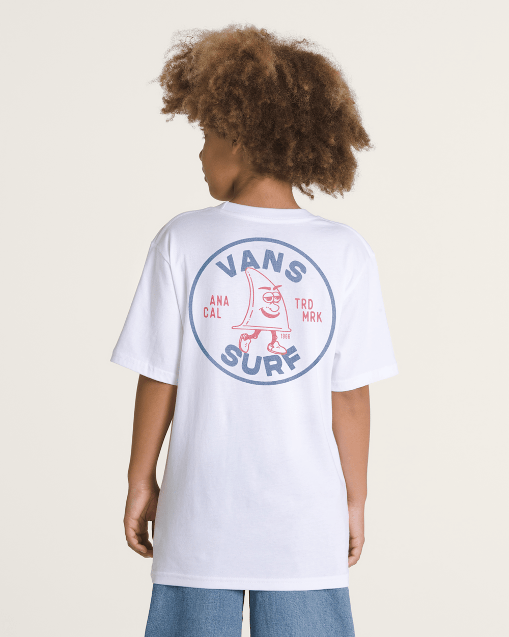 Kids Huck Fin T-Shirt in White | Vans on sale