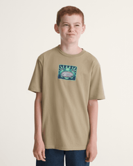 Kids Vans Mouf T-Shirt in Bay Leaf Brown | Vans on sale