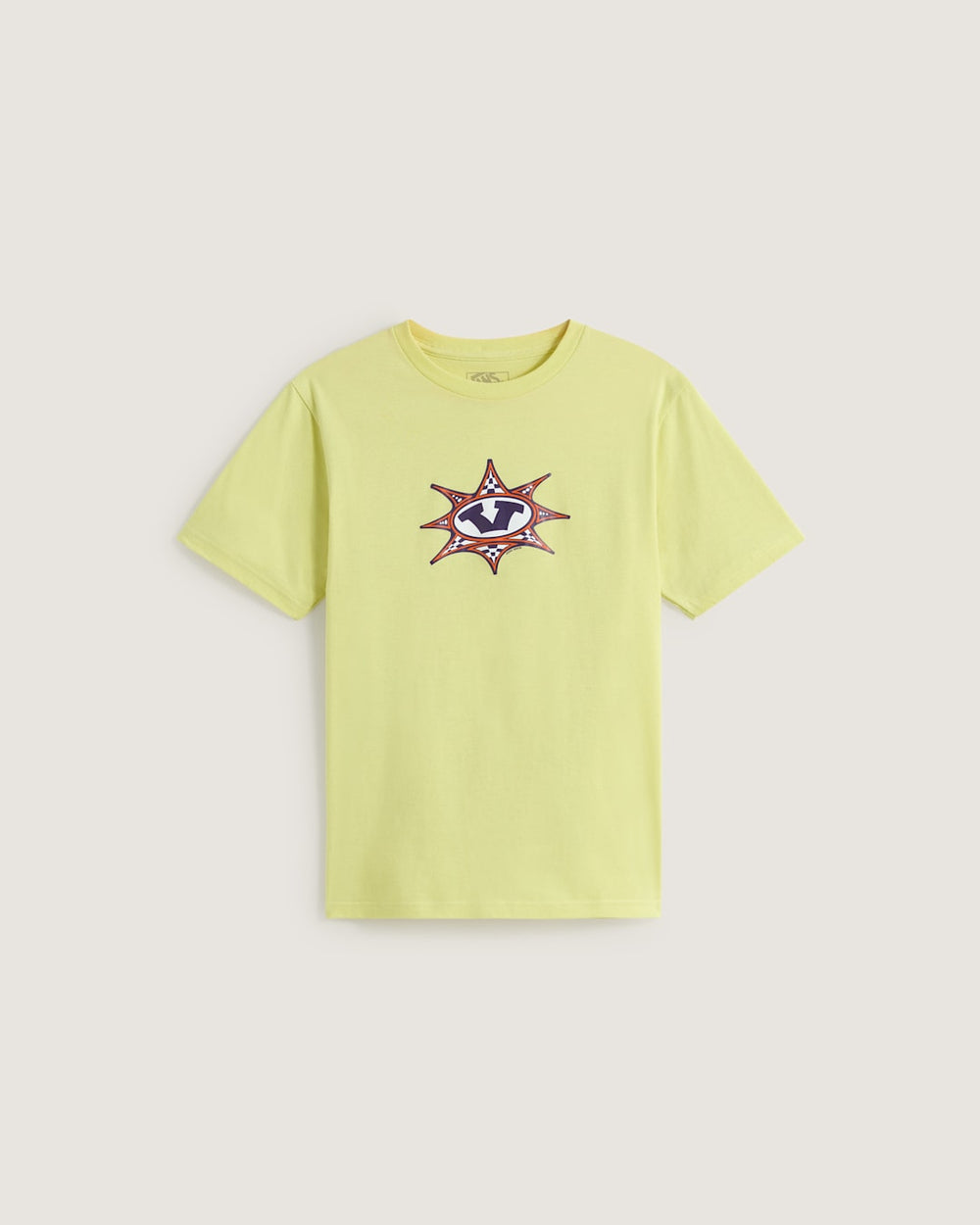 Kids Star Checker T-Shirt in Canary Yellow | Vans online