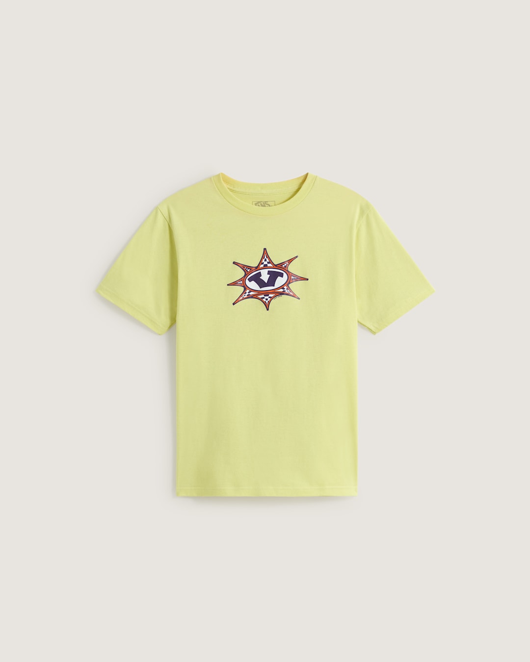Kids Star Checker T-Shirt in Canary Yellow | Vans online