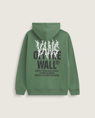 Kids Metal Wall Zip Hoodie in Pine Forest Green | Vans online