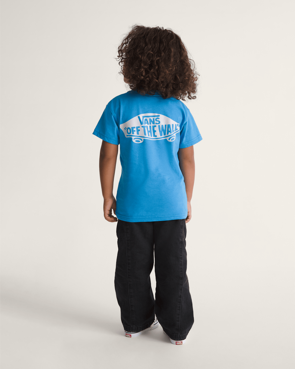 Little Kids Double Standard T-Shirt in Bright Azure Blue | Vans discount
