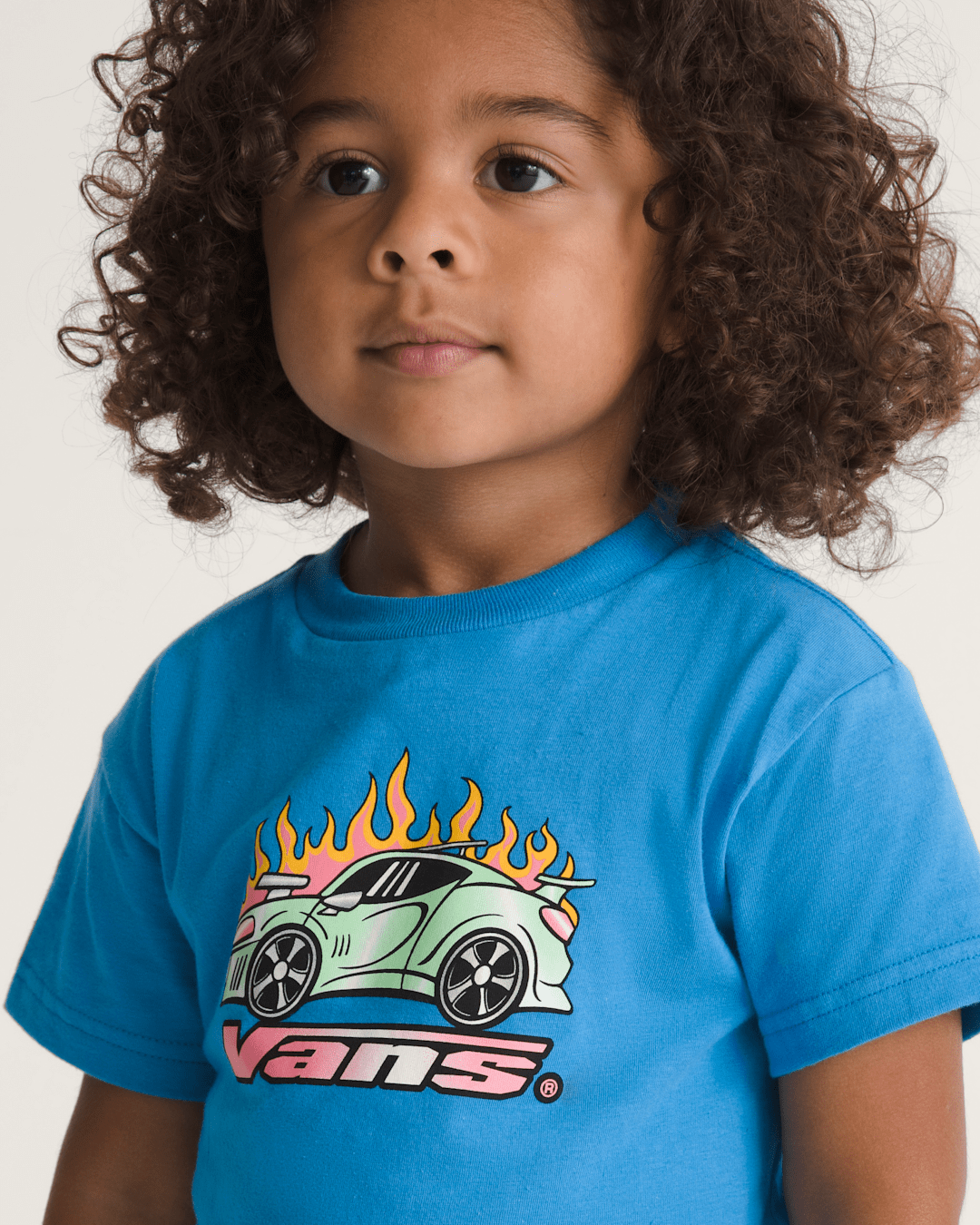 Little Kids Formula V66 T-Shirt in Bright Azure Blue | Vans sale