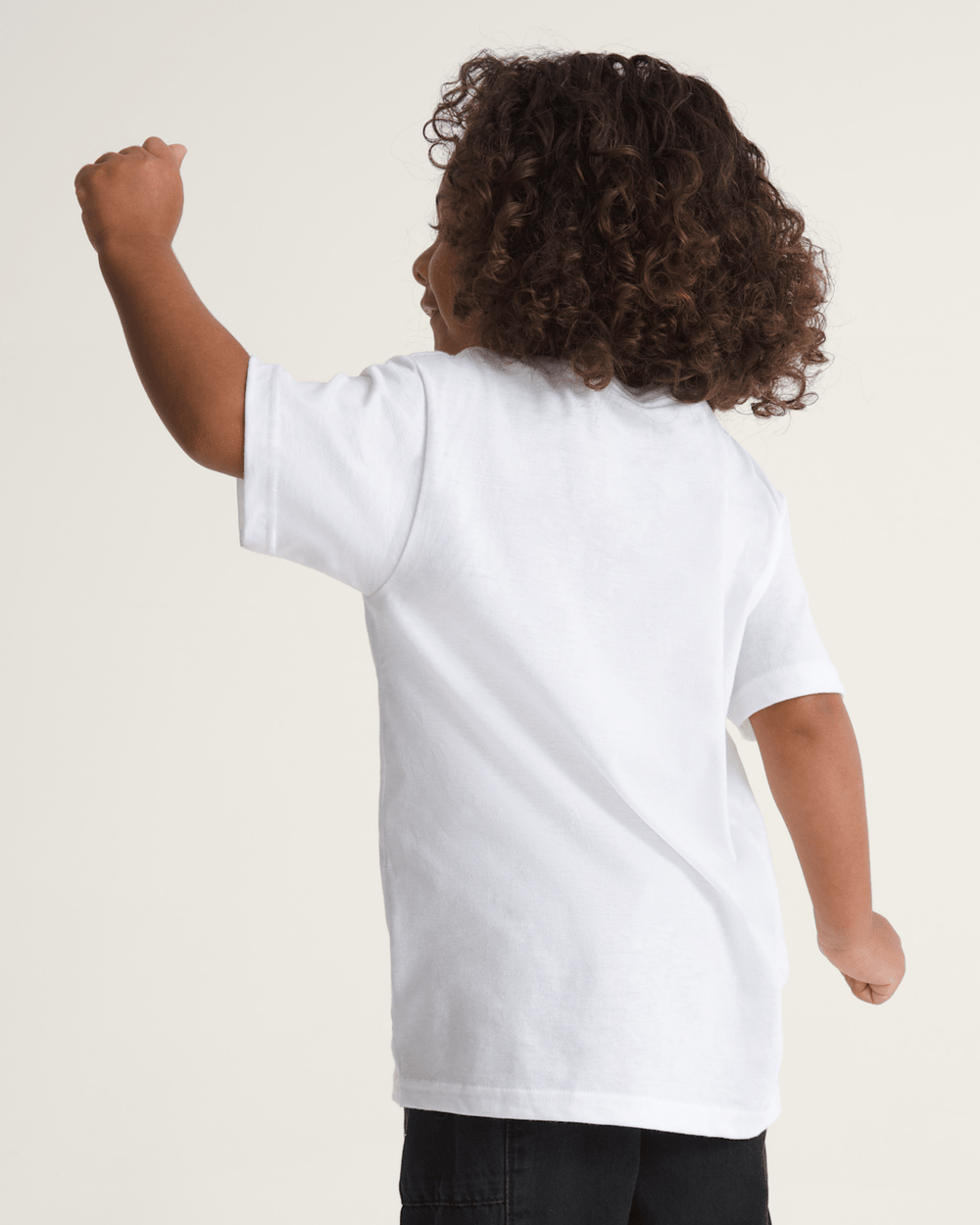 Little Kids Keep on Pushing T-Shirt in White | Vans online
