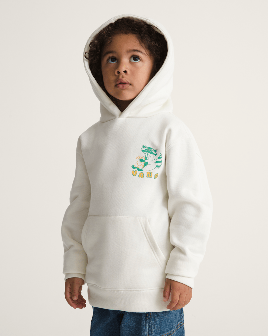 Little Kids Lazy Daze Pullover Sweatshirt in Marshmallow White | Vans discount