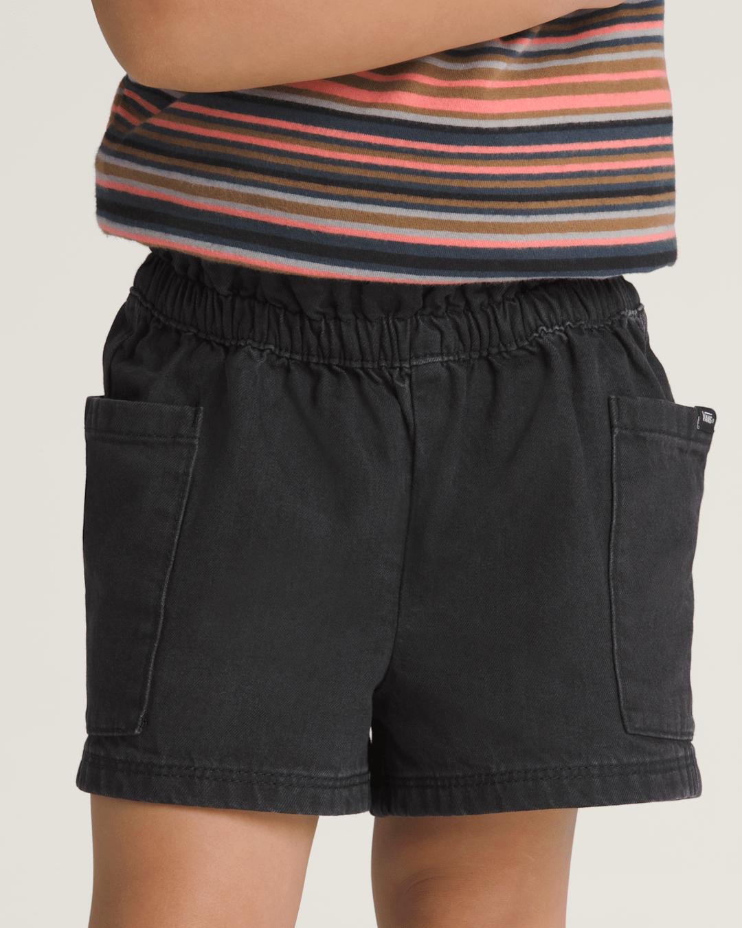 Little Kids Joy Ruffled Shorts in Black | Vans outlet