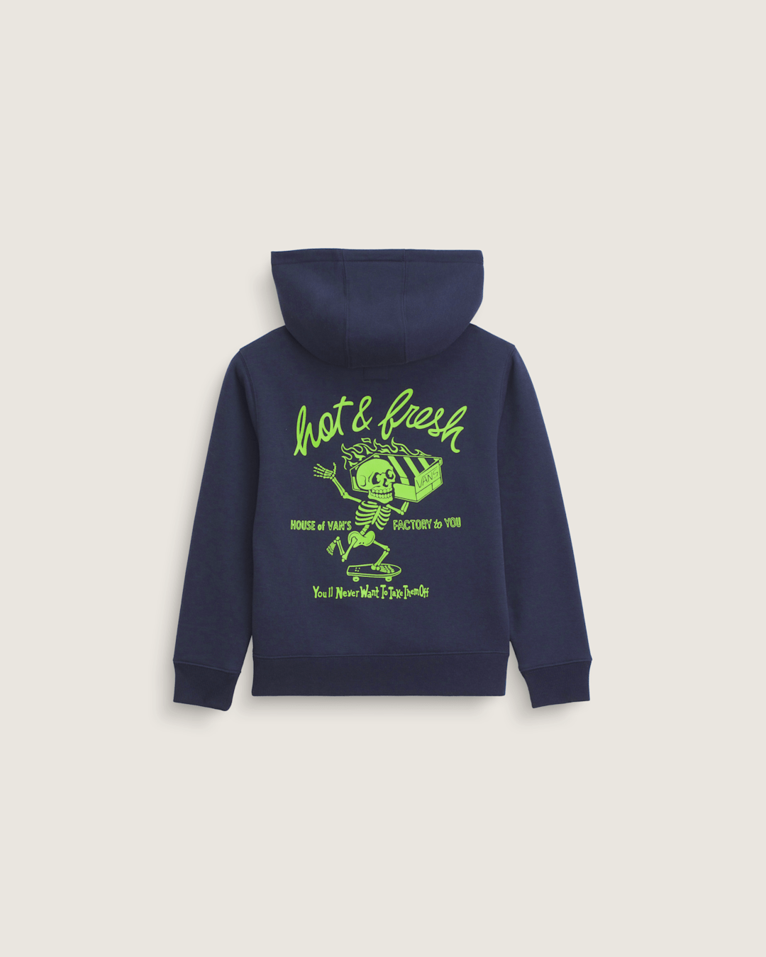 Little Kids Hot and Fresh Pullover Sweatshirt in Parisian Night Blue | Vans sale