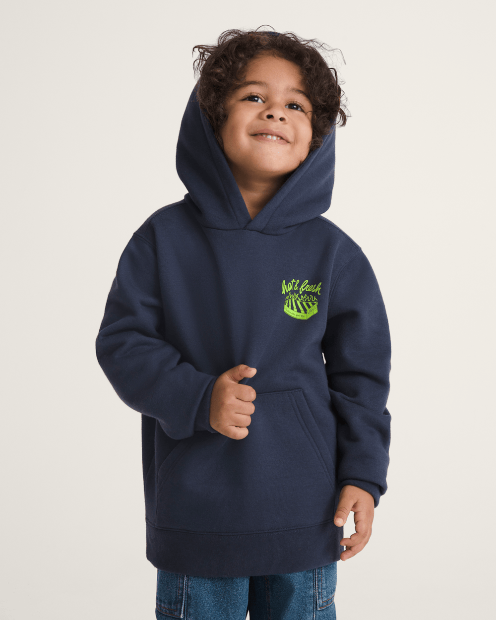 Little Kids Hot and Fresh Pullover Sweatshirt in Parisian Night Blue | Vans sale