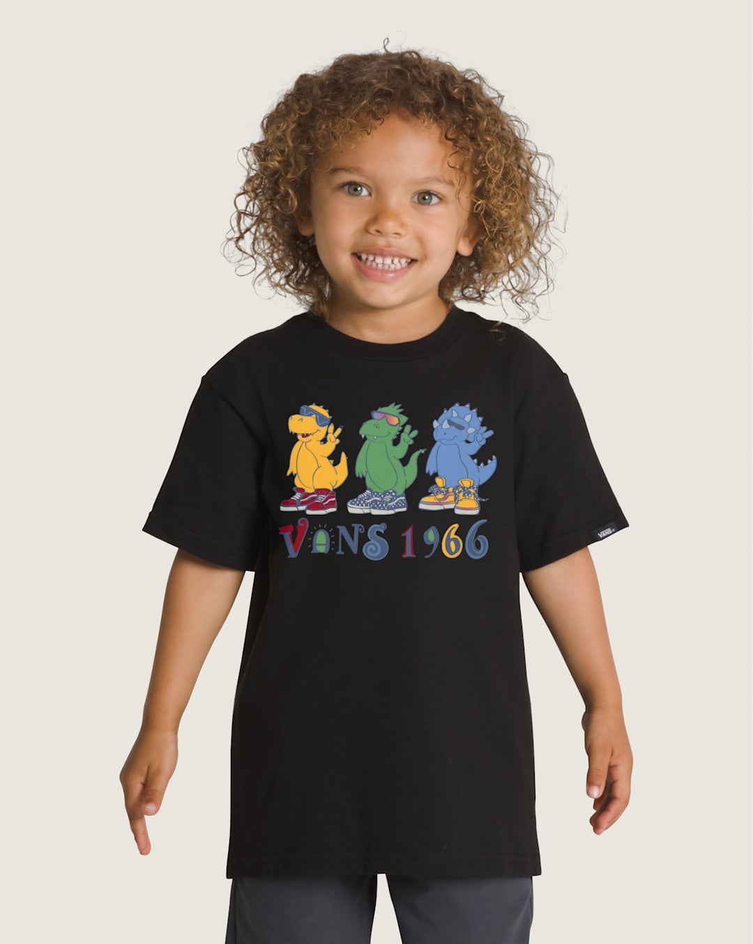 Little Kids Dino Bros T-Shirt in Black | Vans discount