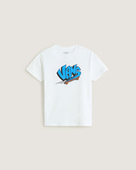 Little Kids Vans Sk8 T-Shirt in White | Vans sale
