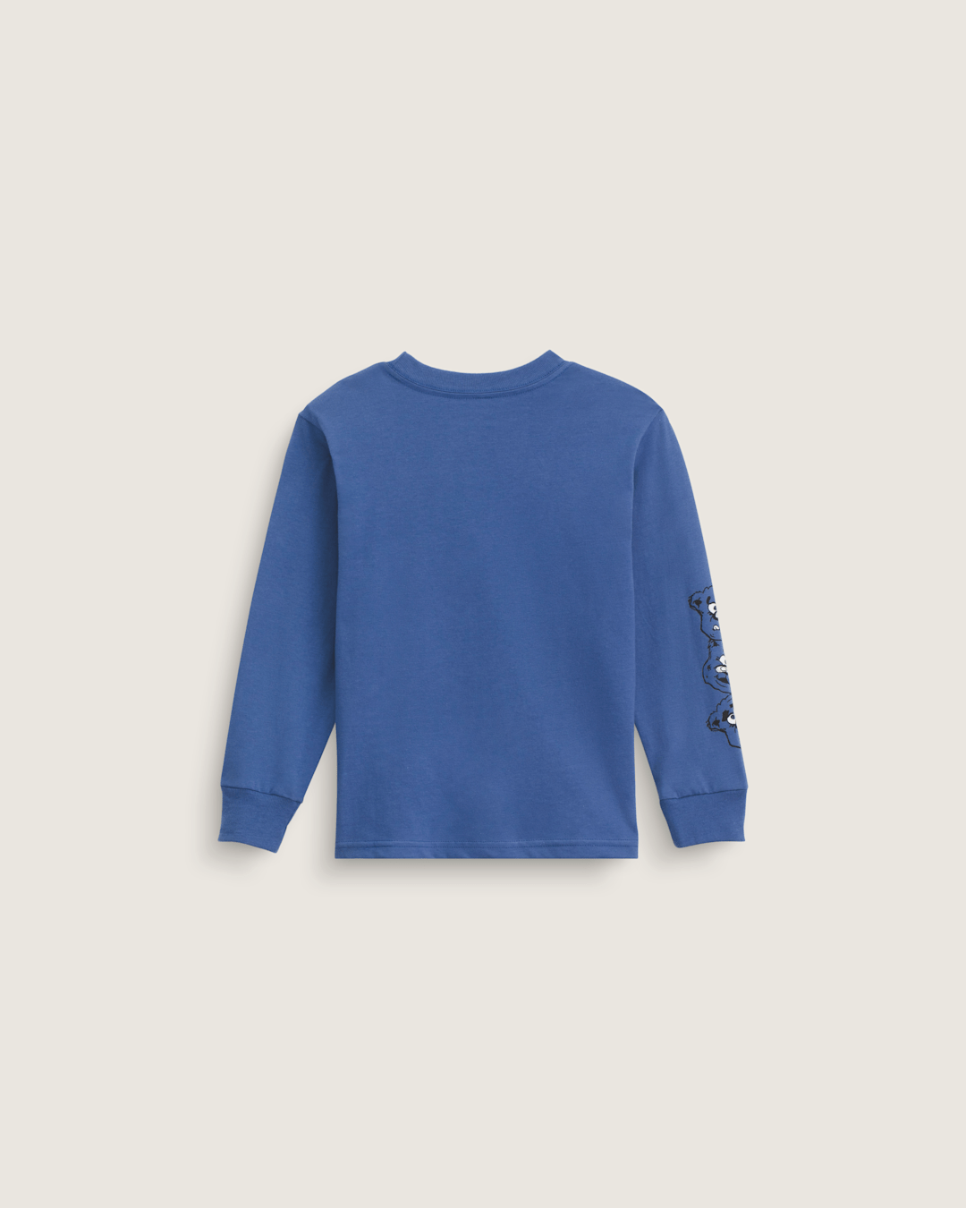 Little Kids Dizzy Bear Long Sleeve T-Shirt in True Navy Blue | Vans discount