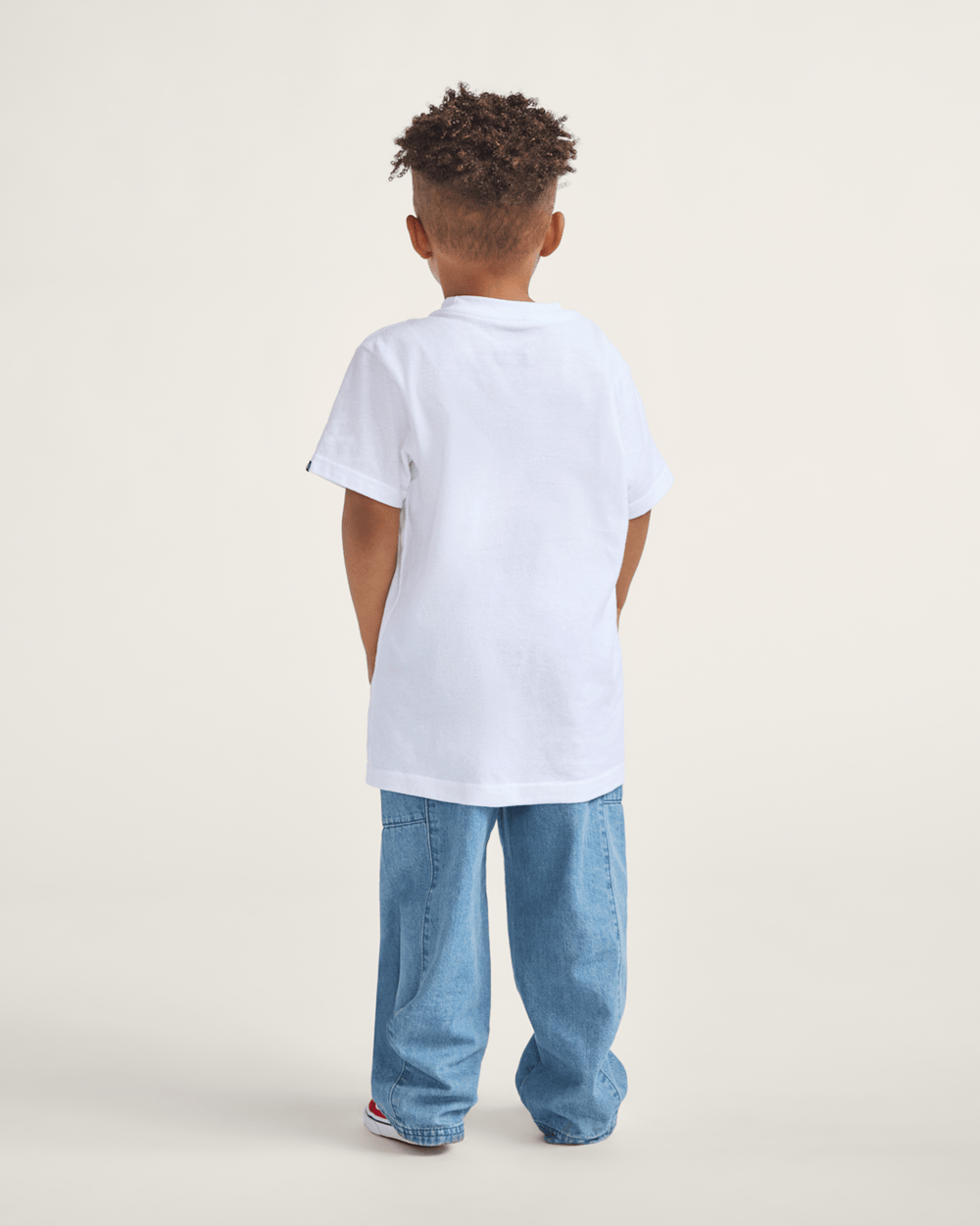 Little Kids Naithin Denim Pants in Stonewash Blue | Vans outlet