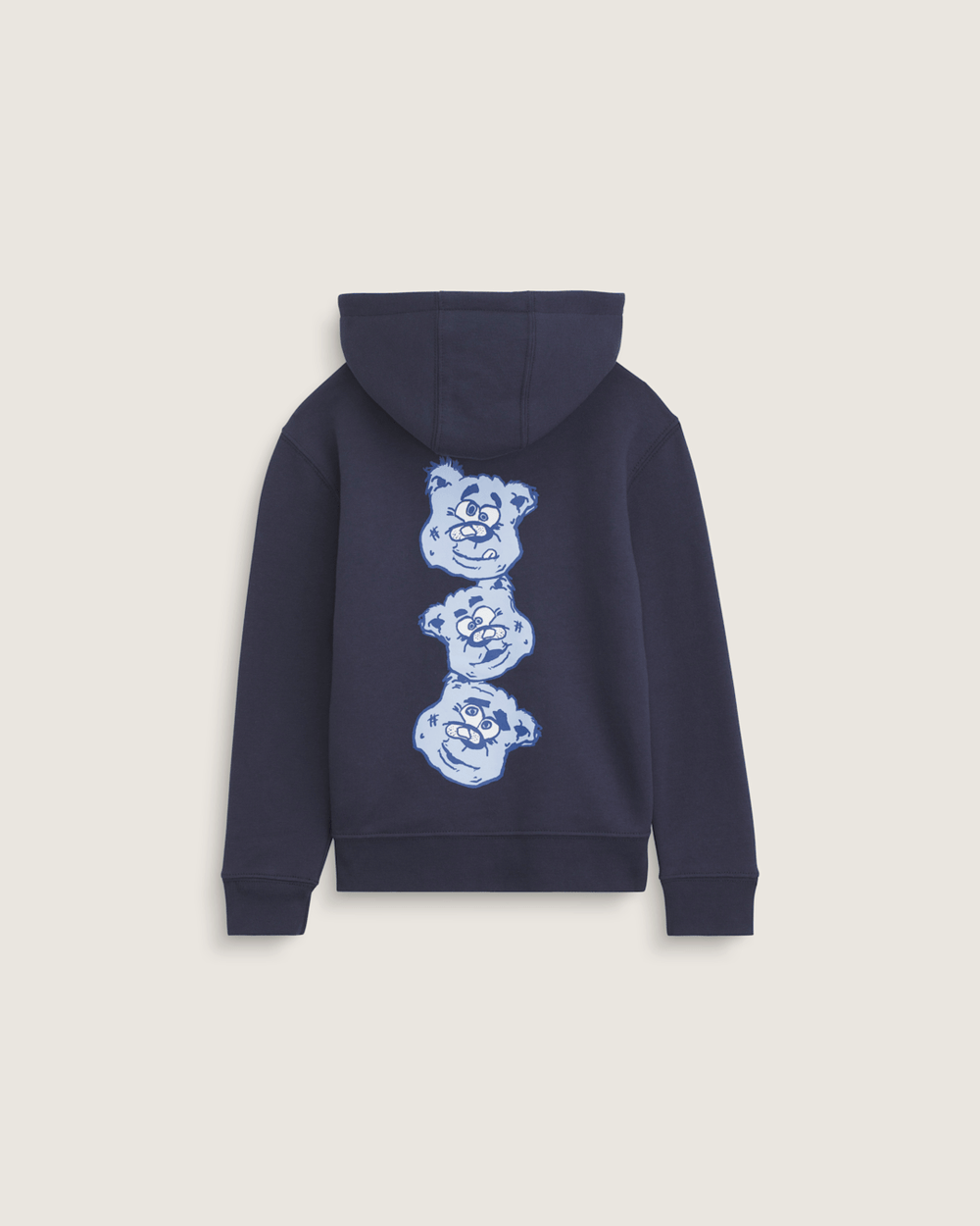 Little Kids Dizzy Bear Zip Hoodie in Parisian Night Blue | Vans near me