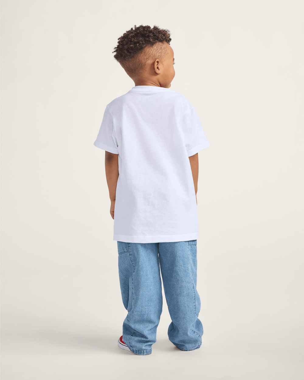 Toddler Vans Classic Kids White/Black T-Shirt | Vans outlet