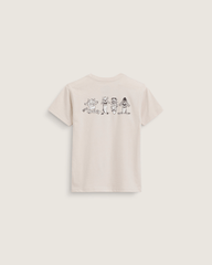 Little Kids Sk8 Posse T-Shirt in Taupe Mist Grey | Vans on sale