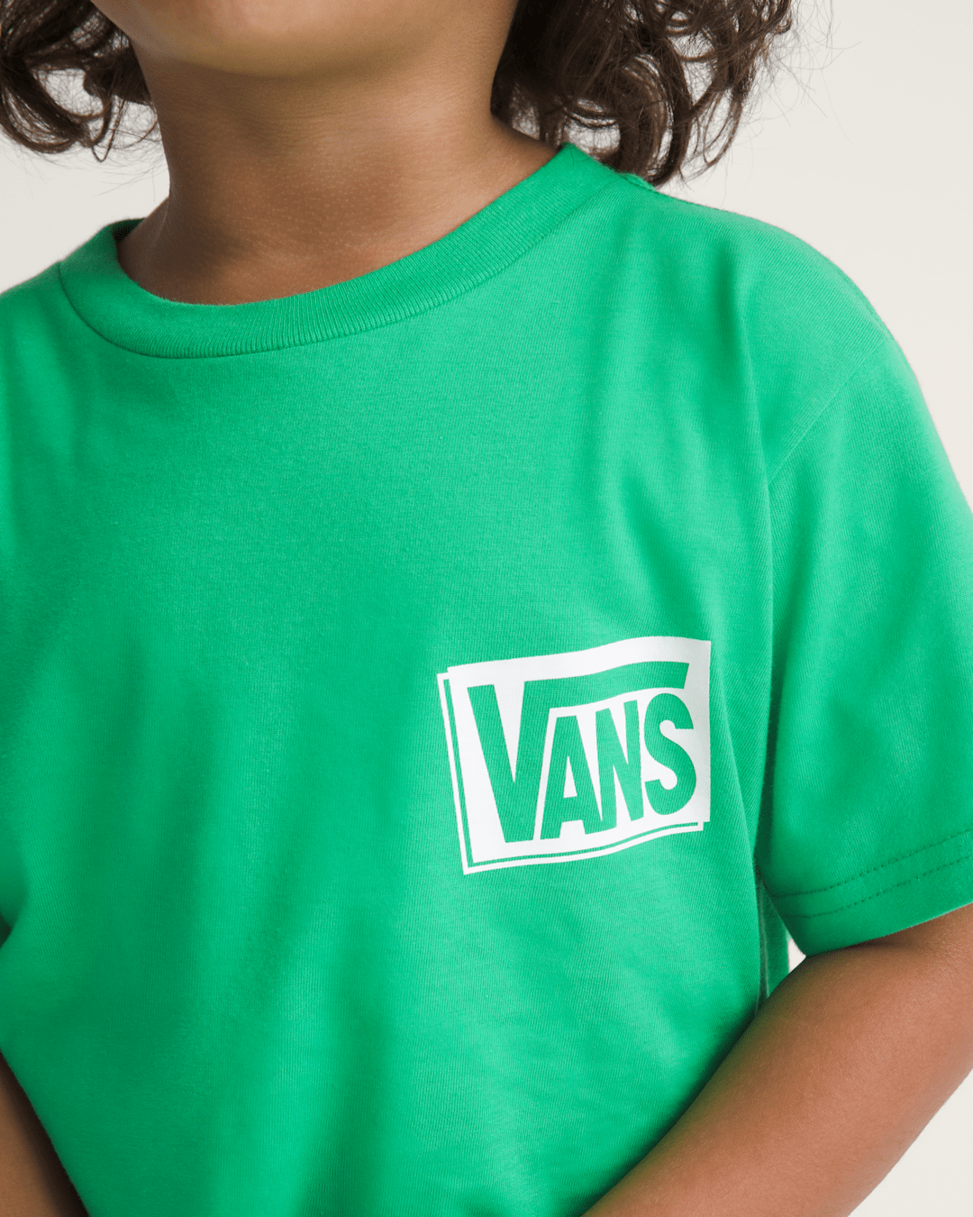 Little Kids Sano T-Shirt in Vivid Verdant Green | Vans online