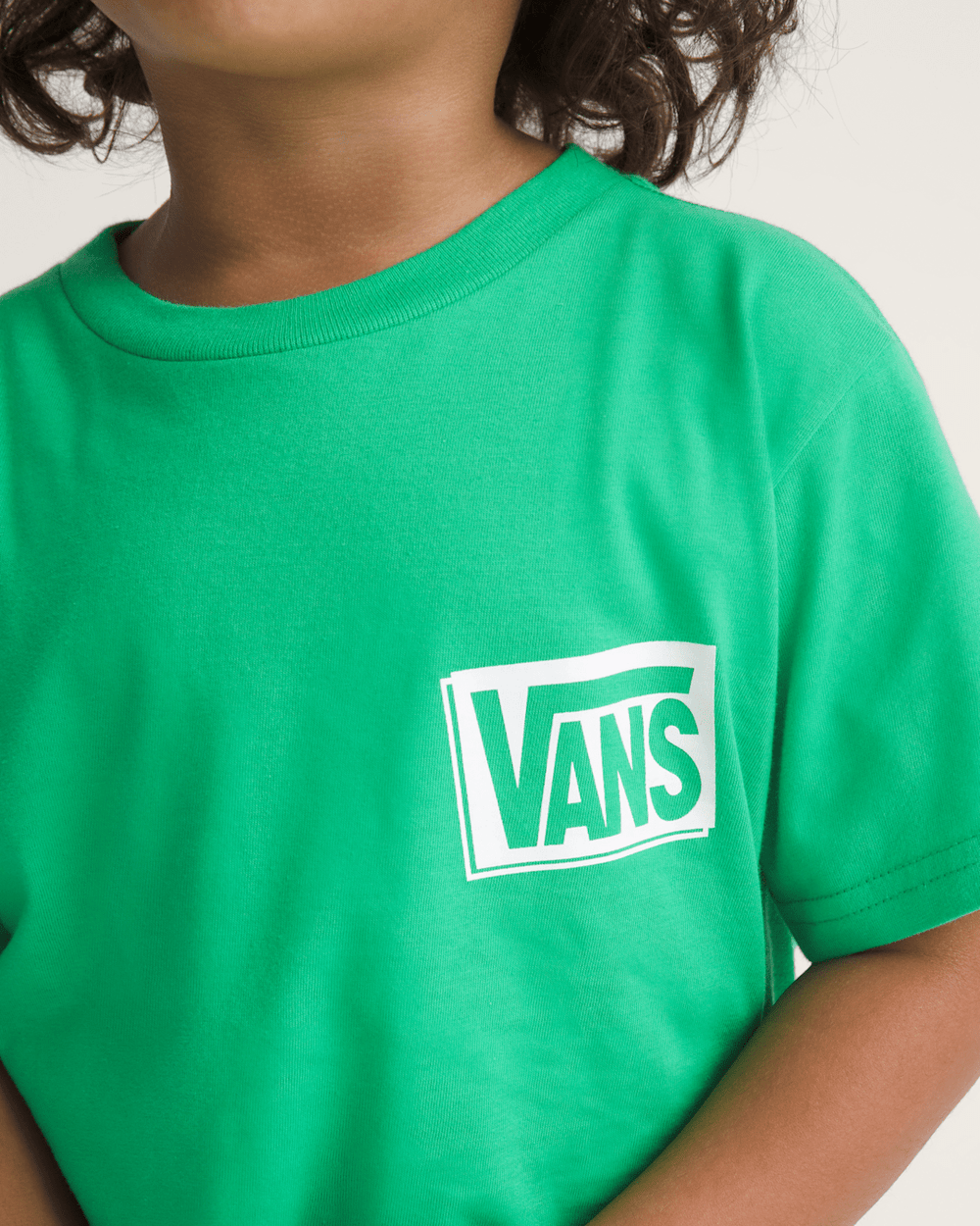 Little Kids Sano T-Shirt in Vivid Verdant Green | Vans online