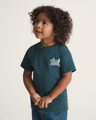 Little Kids Vans Entertainment T-Shirt in Mossy Olive Green | Vans outlet