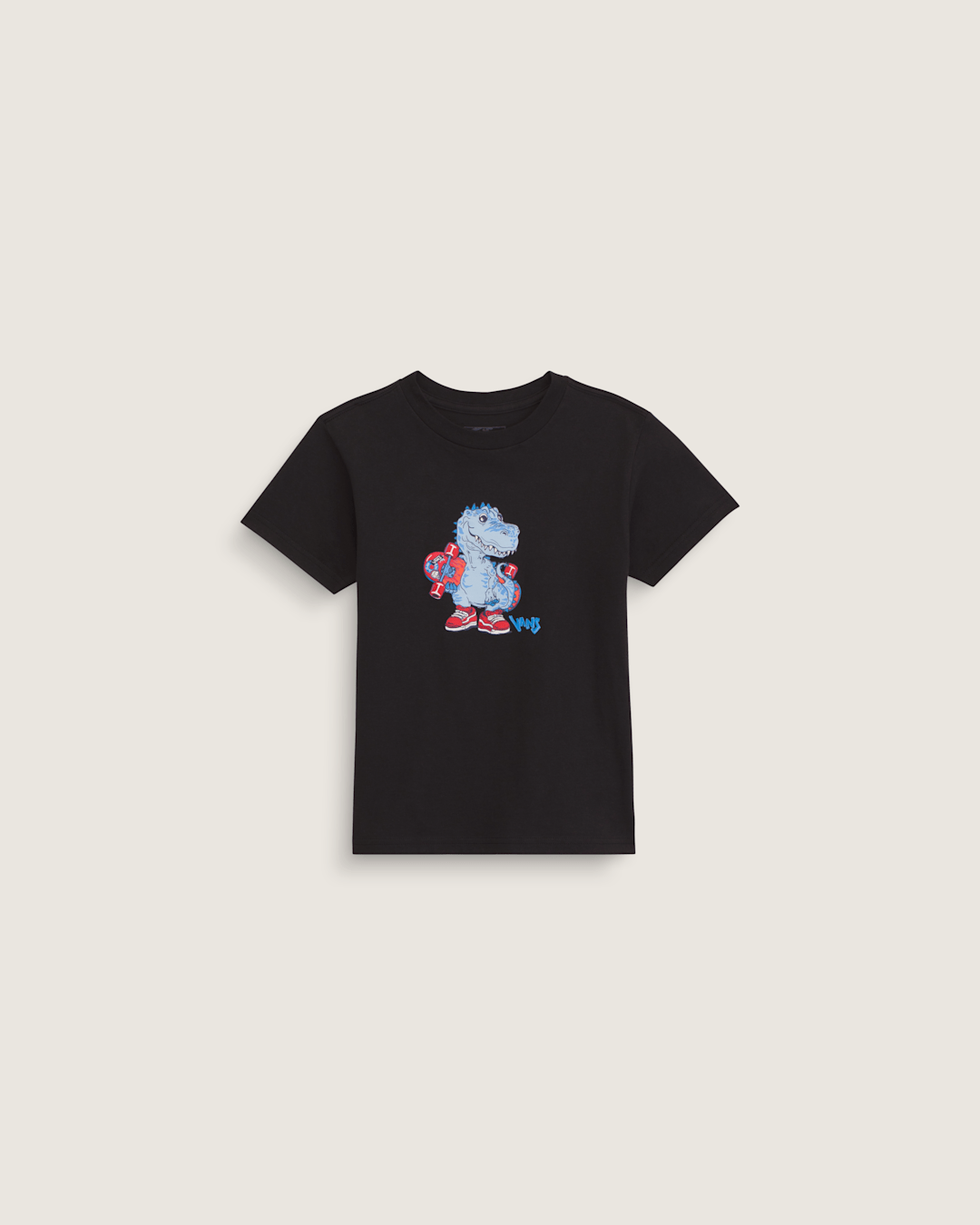 Little Kids Prehistoric Skater T-Shirt in Black | Vans discount