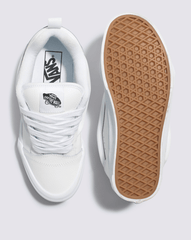 Knu Skool Shoe in True White | Vans outlet