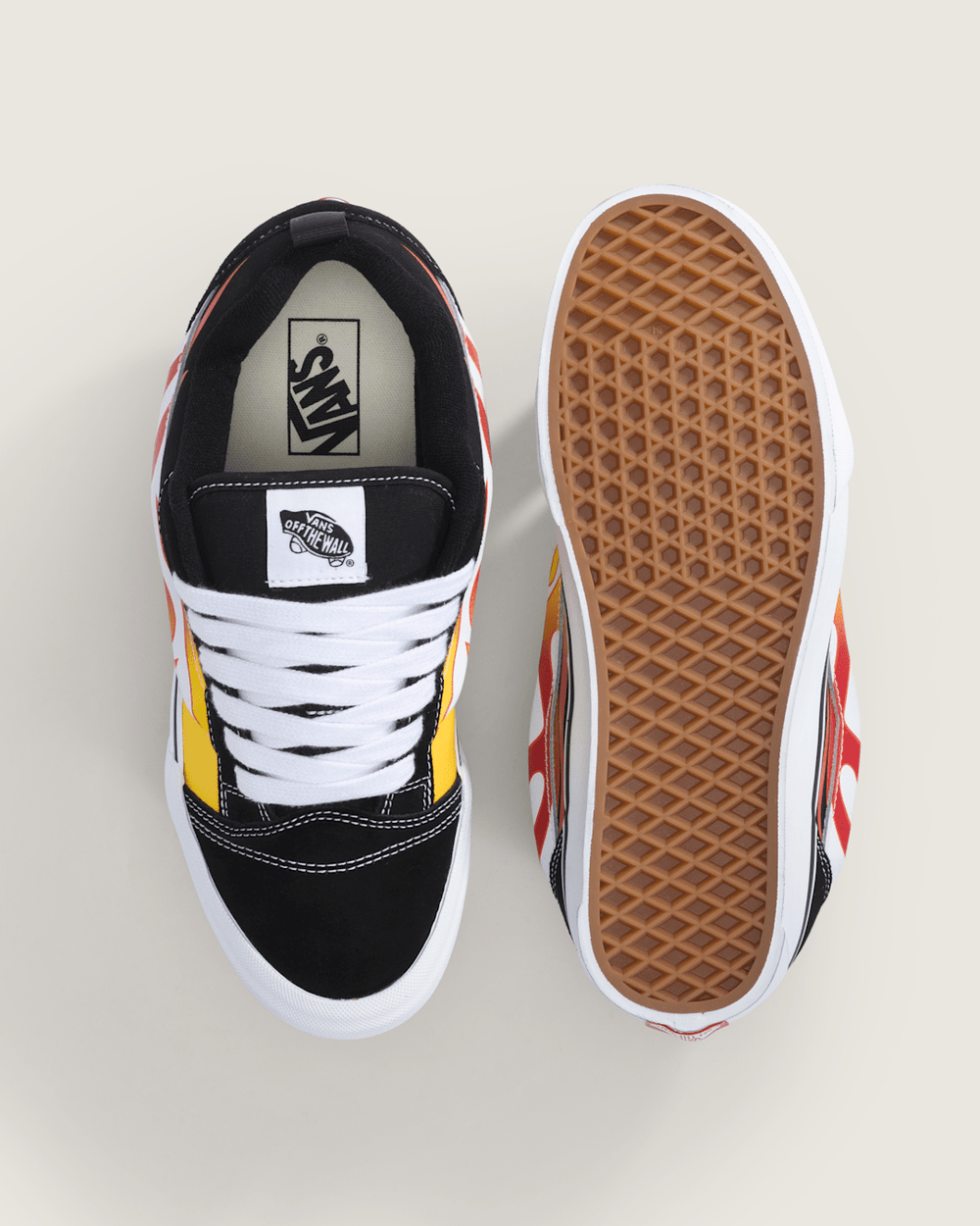 Knu Skool Shoe in Black / Red | Vans near me
