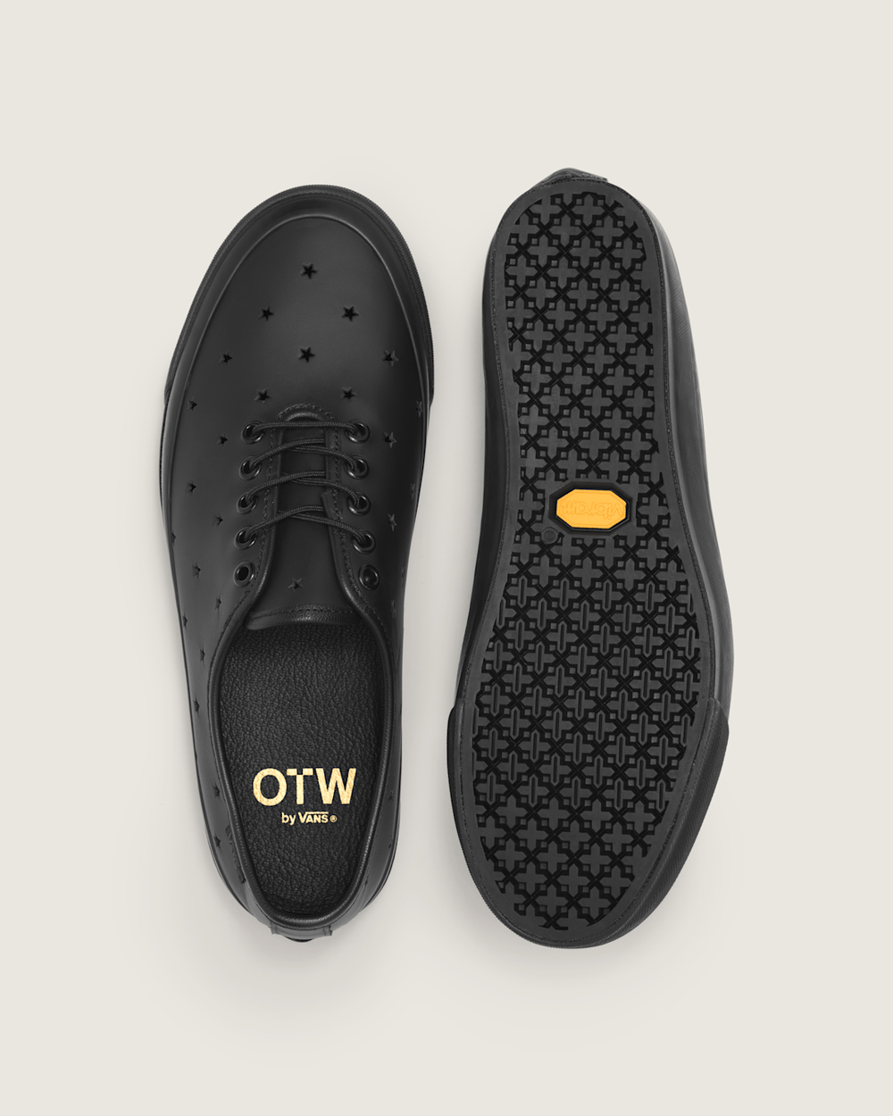 OTW One Piece Authentic Vibram in Star Black | Vans discount