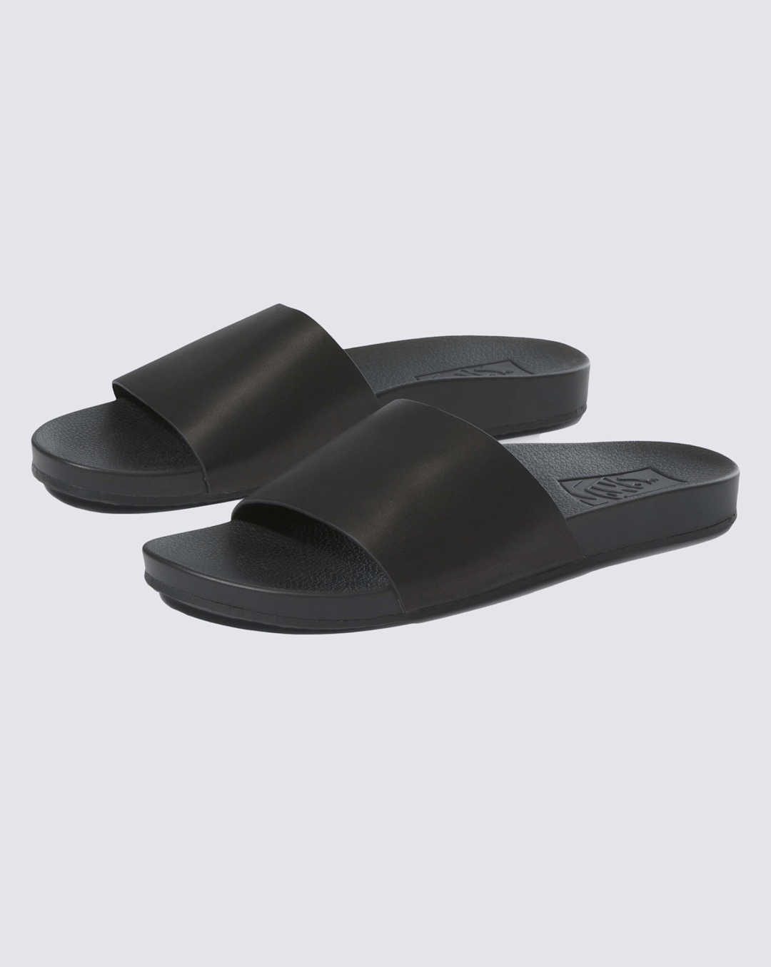 Decon Slide Leather Black Surf Sandals | Vans near me