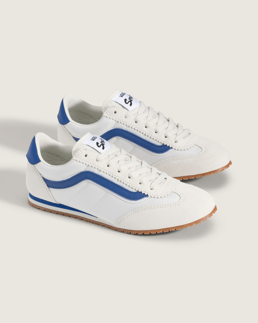 Super Lowpro Shoe in Marshmallow White / True Blue | Vans on sale