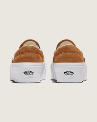 Classic Slip-On Platform Shoe in Chipmunk Brown | Vans outlet